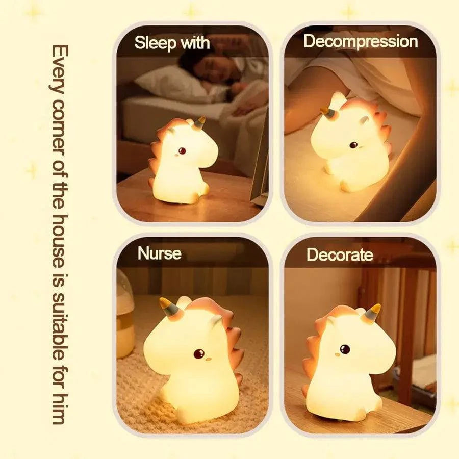 Adorable LED Night Light – Rechargeable and Portable for Kids and Adults - Home Kartz