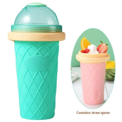 Quick-Frozen Smoothies Cup: Instant Milkshakes, Smoothies, and Ice Cream Maker - Home Kartz
