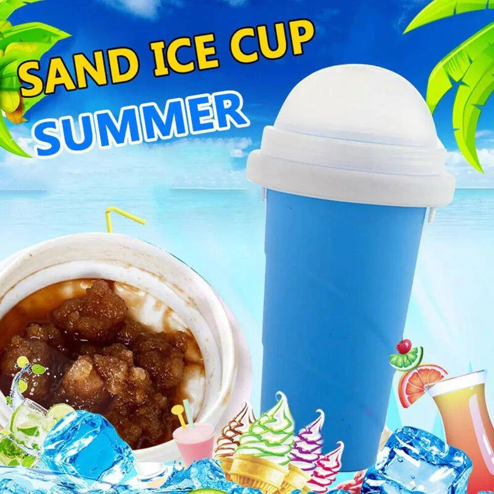 Quick-Frozen Smoothies Cup: Instant Milkshakes, Smoothies, and Ice Cream Maker - Home Kartz