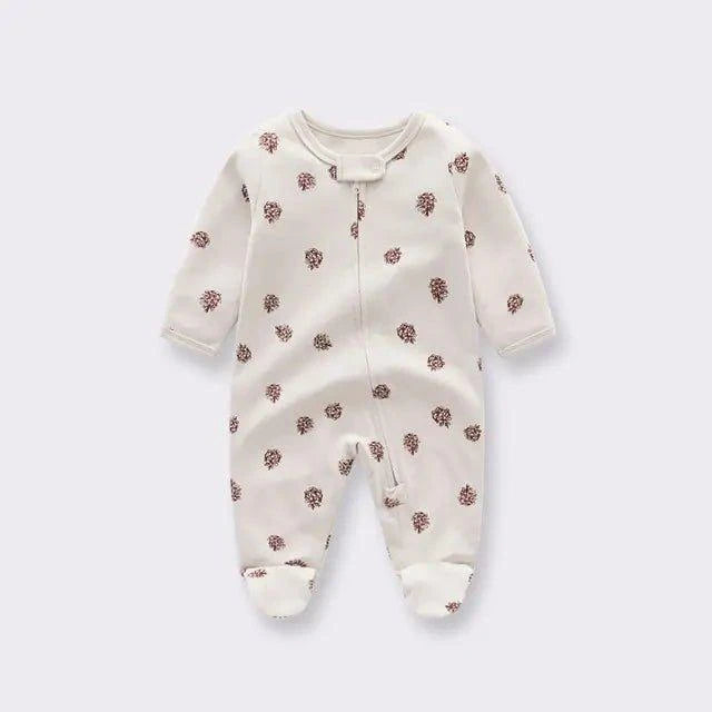 Stylish and Soft Knitted Coral Velvet Baby Jumpsuit for Newborns - Home Kartz