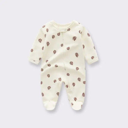 Stylish and Soft Knitted Coral Velvet Baby Jumpsuit for Newborns - Home Kartz