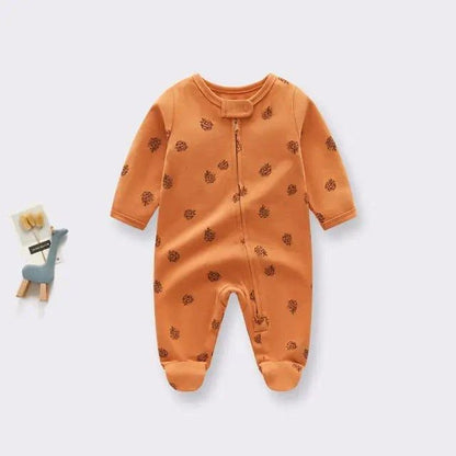 Stylish and Soft Knitted Coral Velvet Baby Jumpsuit for Newborns - Home Kartz