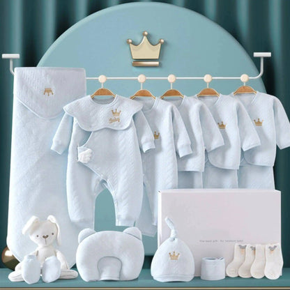 6 Item Bundle: Welcome Your Newborn with Our Baby Luxe Gift Set - Home Kartz