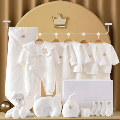 6 Item Bundle: Welcome Your Newborn with Our Baby Luxe Gift Set - Home Kartz