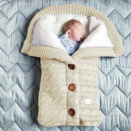 Newborn Baby Winter Warm Sleeping Bag | Cozy, Soft & Perfect for Winter 🛏️ - Home Kartz