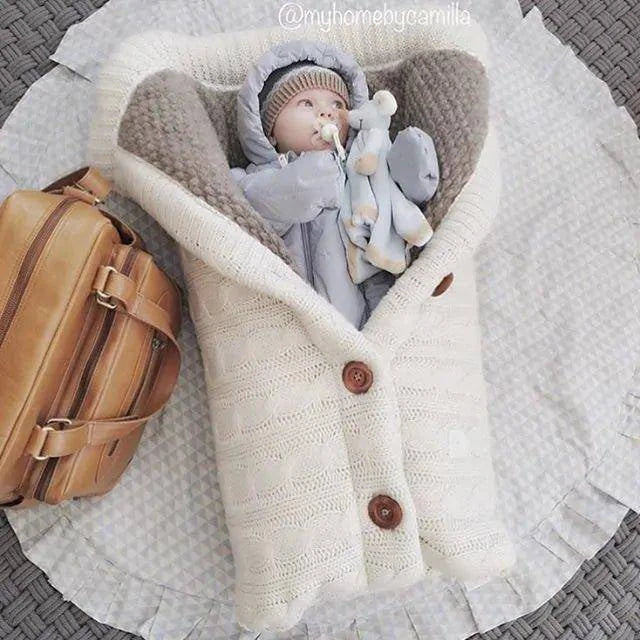 Newborn Baby Winter Warm Sleeping Bag | Cozy, Soft & Perfect for Winter 🛏️ - Home Kartz