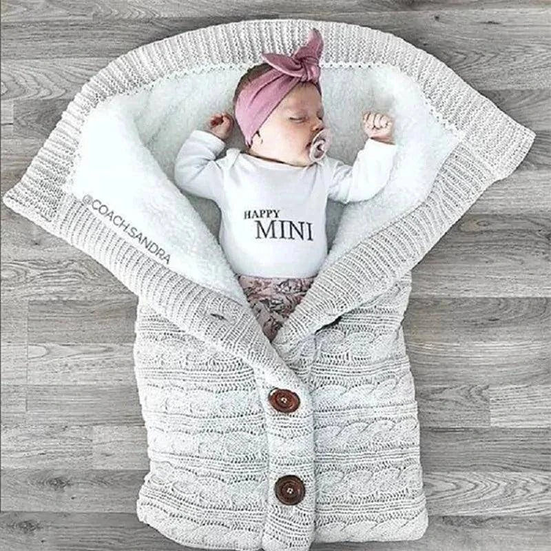 Newborn Baby Winter Warm Sleeping Bag | Cozy, Soft & Perfect for Winter 🛏️ - Home Kartz