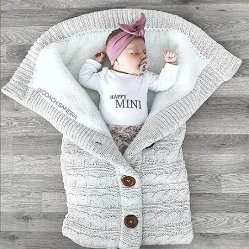 Newborn Baby Winter Warm Sleeping Bag | Cozy, Soft & Perfect for Winter 🛏️ - Home Kartz