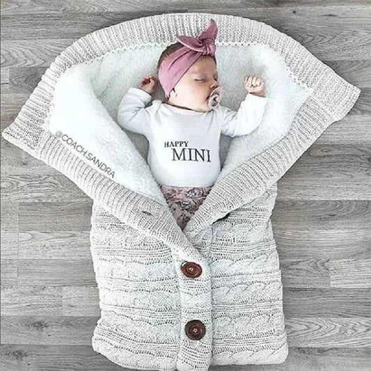 Newborn Baby Winter Warm Sleeping Bag | Cozy, Soft & Perfect for Winter 🛏️ - Home Kartz