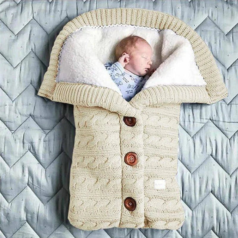 Newborn Baby Winter Warm Sleeping Bag | Cozy, Soft & Perfect for Winter 🛏️ - Home Kartz