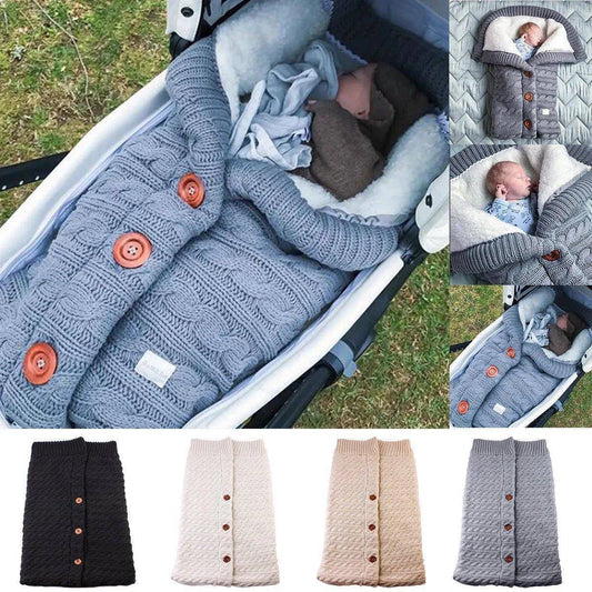 Newborn Baby Winter Warm Sleeping Bag | Soft, Cozy & Travel-Friendly - Home Kartz