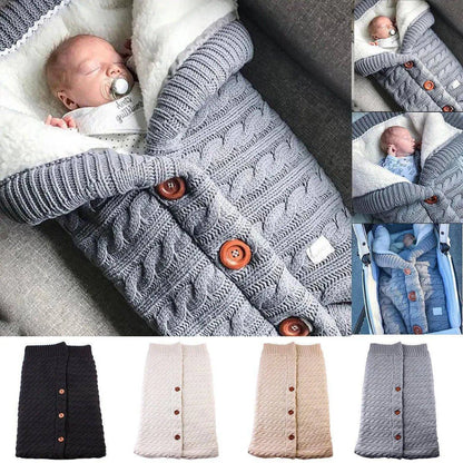 Newborn Baby Winter Warm Sleeping Bag | Soft, Cozy & Travel-Friendly - Home Kartz
