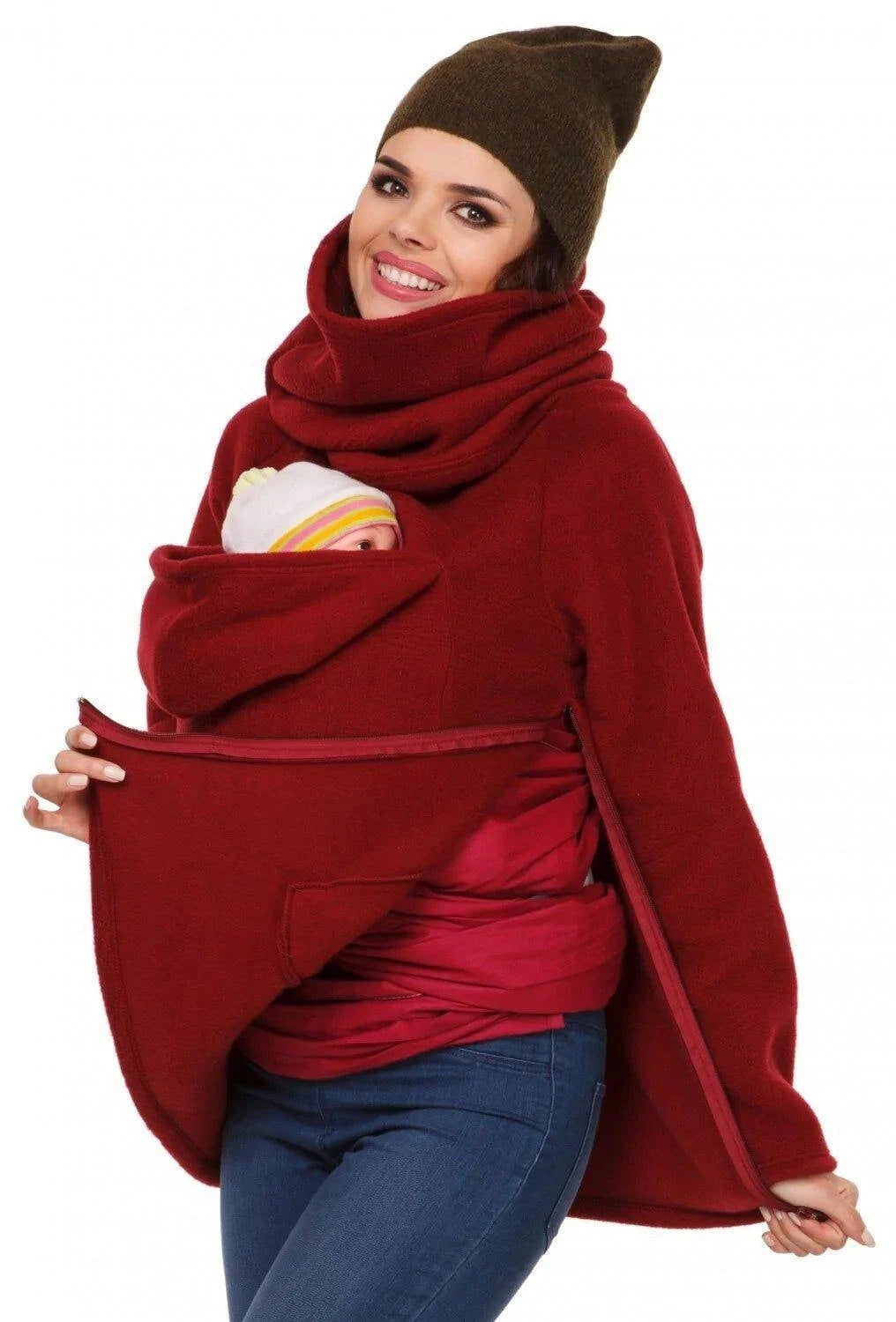 Newborn Kangaroo Carrier Sling Bag Coat | Comfortable, Hands-Free Babywearing - Home Kartz