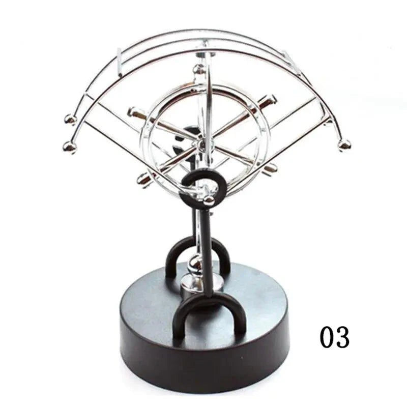 Newton Pendulum Miniature Physics Decor - Captivating Science Ornament - Home Kartz
