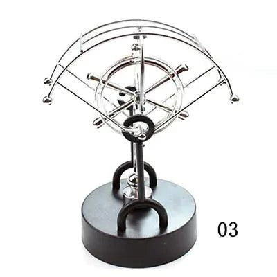 Newton Pendulum Miniature Physics Decor - Captivating Science Ornament - Home Kartz