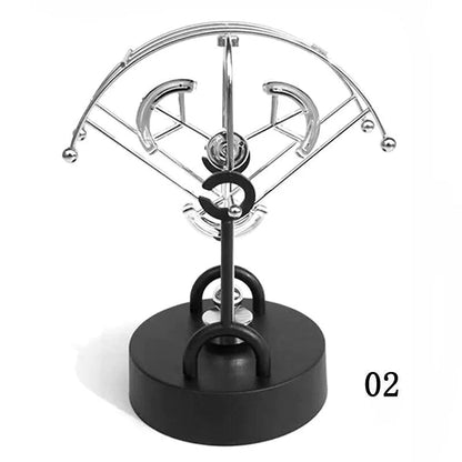 Newton Pendulum Miniature Physics Decor - Captivating Science Ornament - Home Kartz