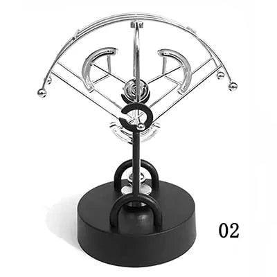 Newton Pendulum Miniature Physics Decor - Captivating Science Ornament - Home Kartz