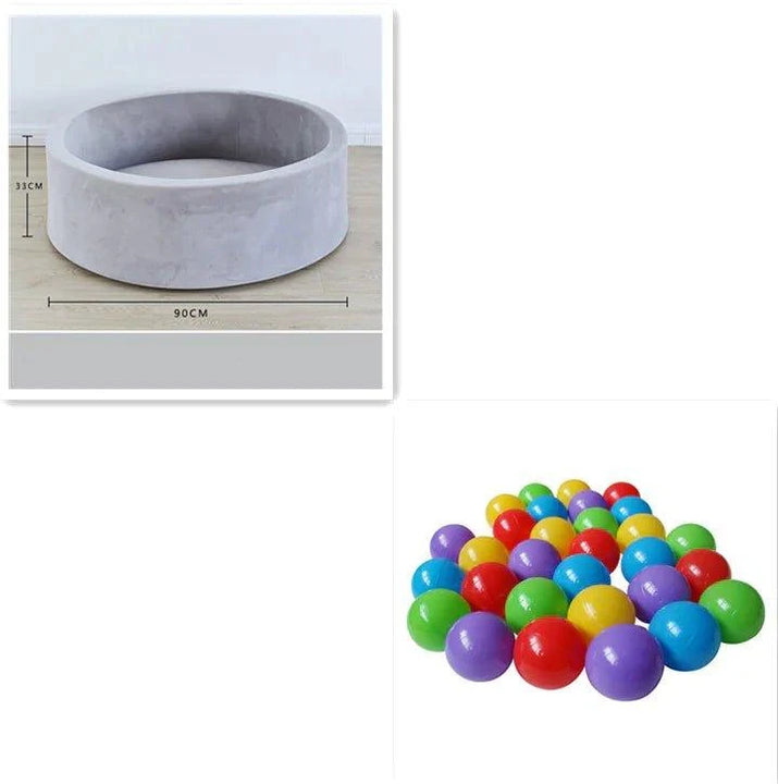 Premium Kids Ball Pool - Safe and Fun Foam Ball Pit for Toddlers and Children - Home Kartz