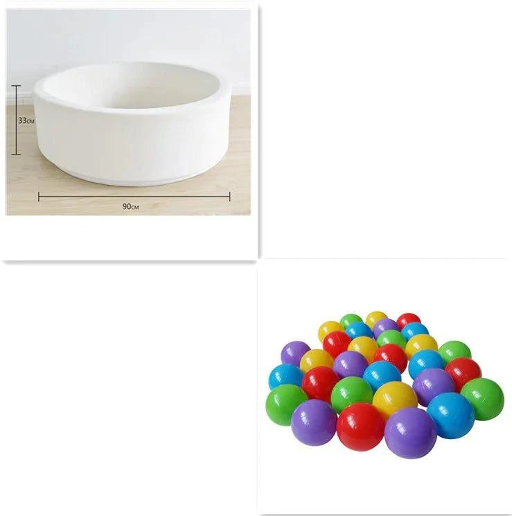 Premium Kids Ball Pool - Safe and Fun Foam Ball Pit for Toddlers and Children - Home Kartz