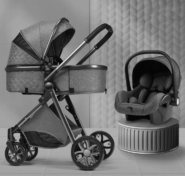 🌟 Elevate Your Strolling Experience: The Stylish High View Stroller That's Light, Foldable & Perfect for Every Adventure! 🌟 - Home Kartz