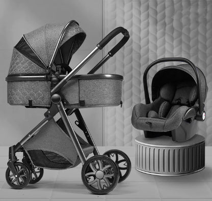 🌟 Elevate Your Strolling Experience: The Stylish High View Stroller That's Light, Foldable & Perfect for Every Adventure! 🌟 - Home Kartz