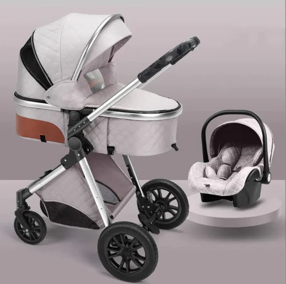 🌟 Elevate Your Strolling Experience: The Stylish High View Stroller That's Light, Foldable & Perfect for Every Adventure! 🌟 - Home Kartz