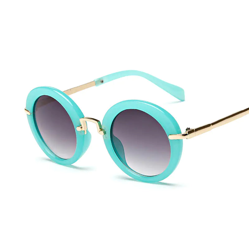 ✨ Timeless Style, Total Protection: Introducing the Classic Metal Round Kids' UV400 Sunglasses! ✨ - Home Kartz