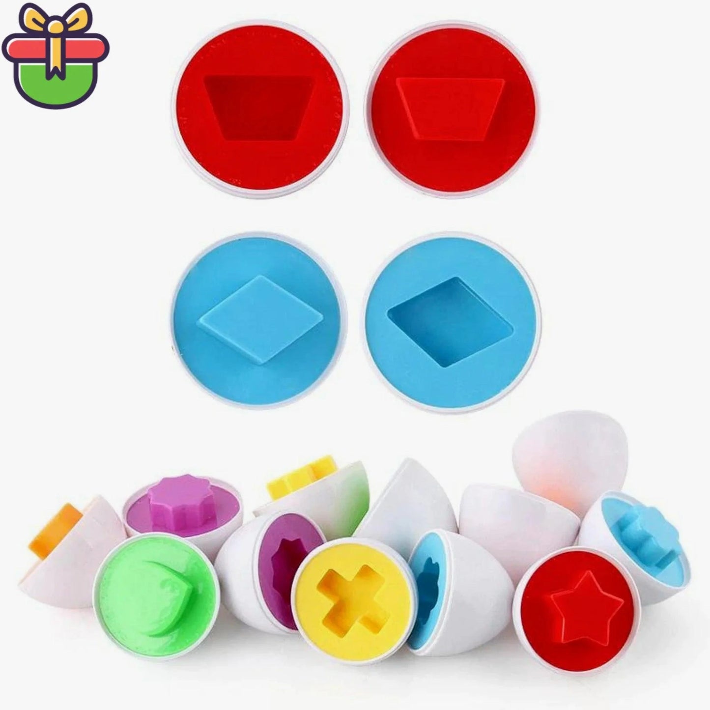 Fun and Educational Baby Eggs for Learning Colors and Shapes - Home Kartz