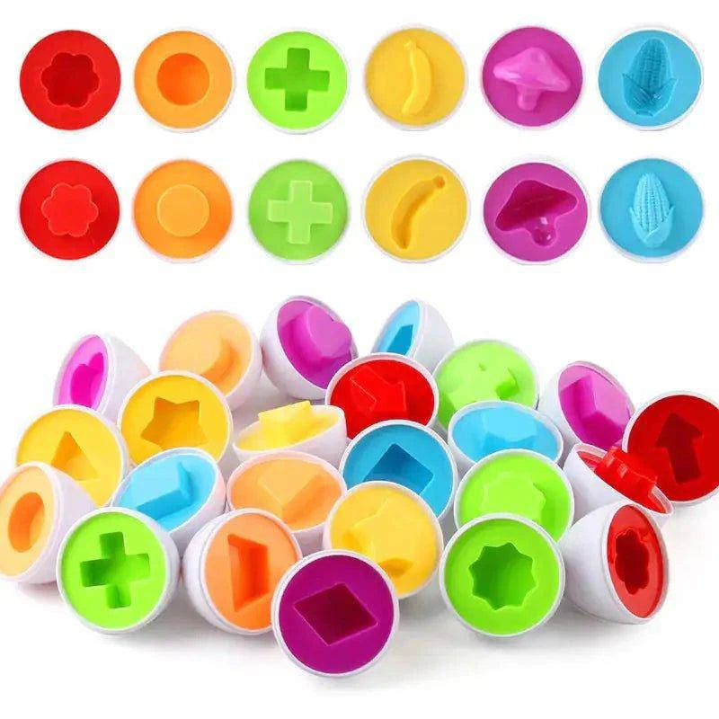 Fun and Educational Baby Eggs for Learning Colors and Shapes - Home Kartz