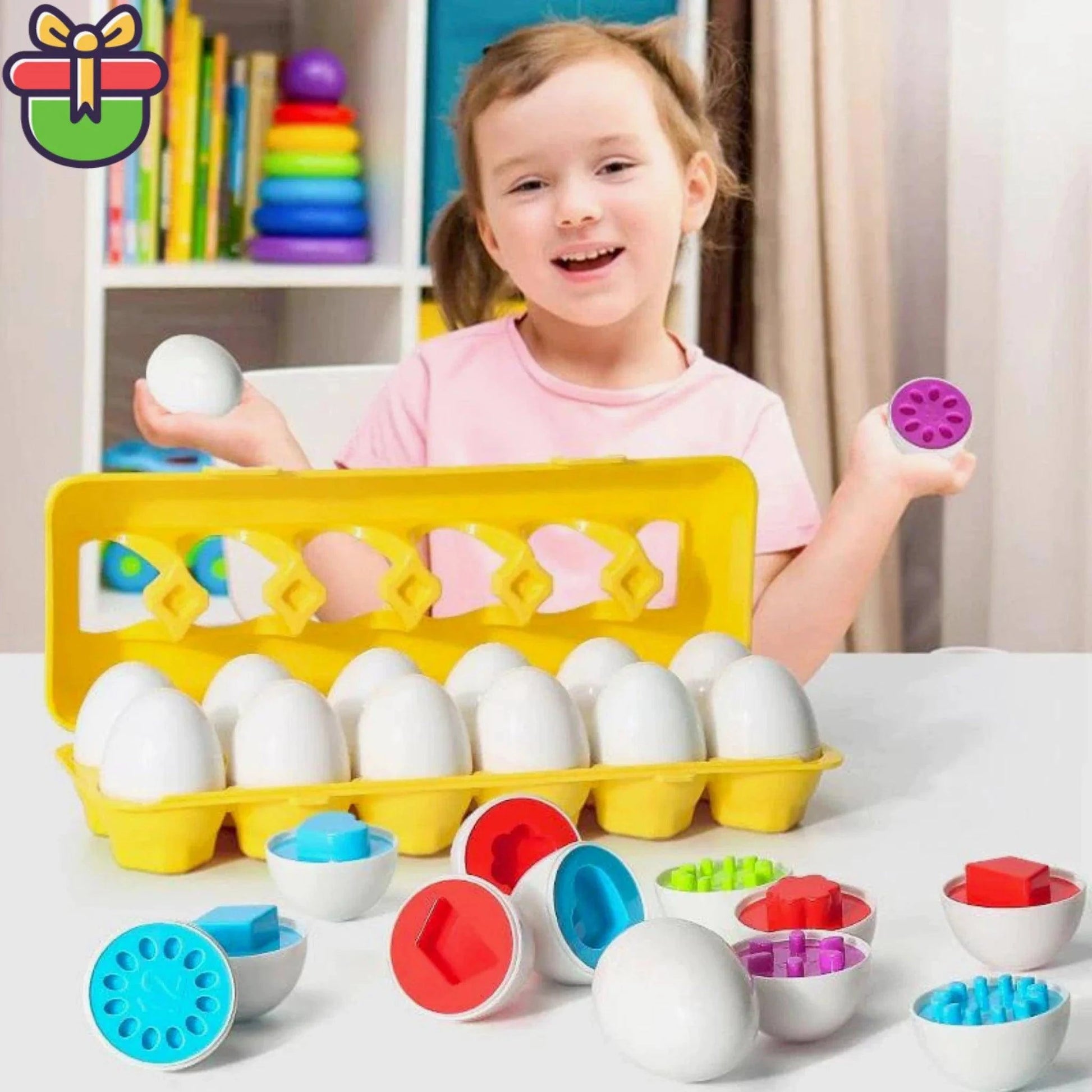 Fun and Educational Baby Eggs for Learning Colors and Shapes - Home Kartz