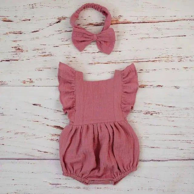 Stylish and Organic Cotton Summer Baby Girl Clothes - Home Kartz