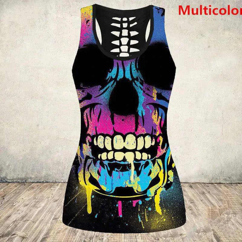 Halloween Skull Shirt – Bold & Comfortable, Perfect for Spooky Festivities! - Home Kartz