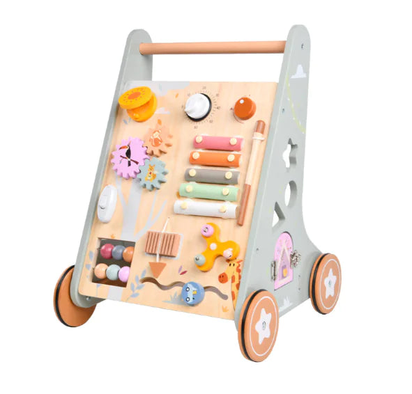 Encourages Balance, Builds Strength, and Sparks Independence — All in One Wooden Walker.