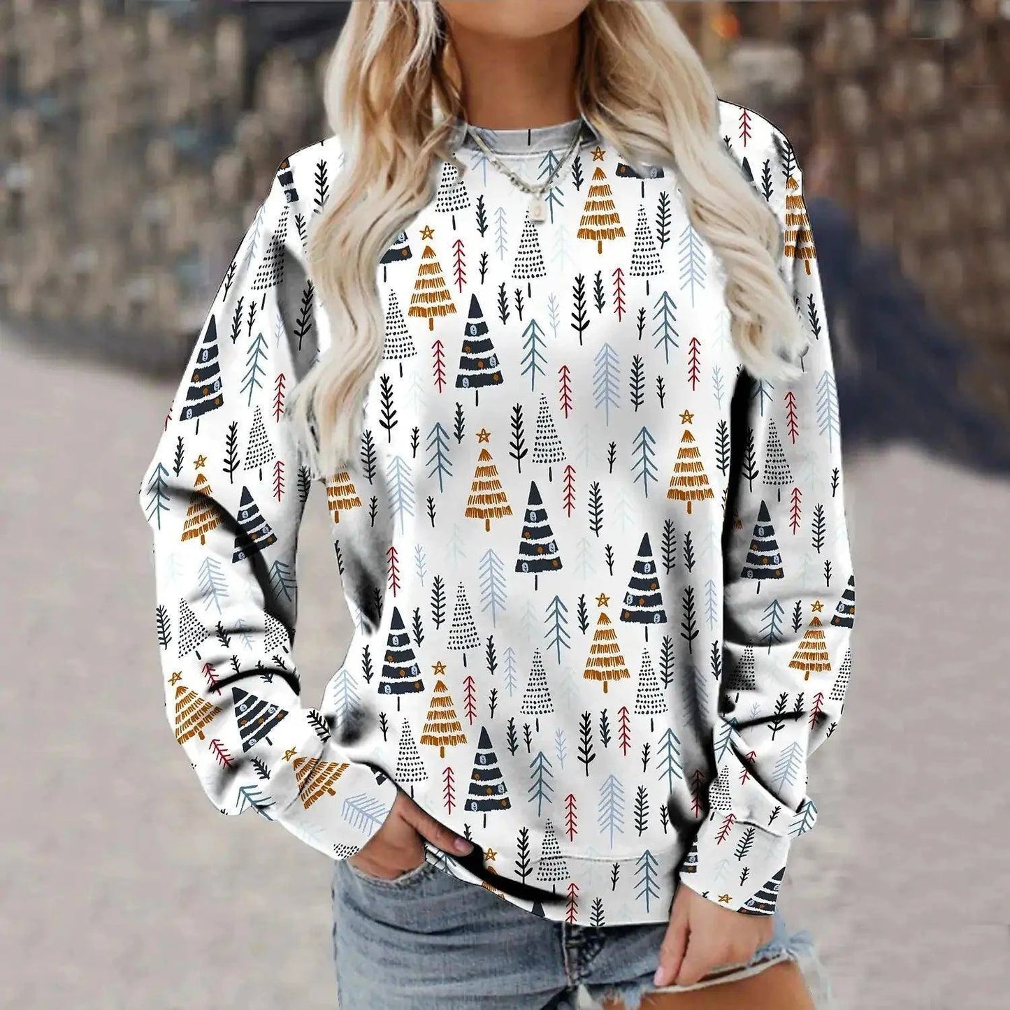 Pattern Christmas Sweater Pajama Set – Cozy, Festive & Perfect for Holiday Comfort - Home Kartz