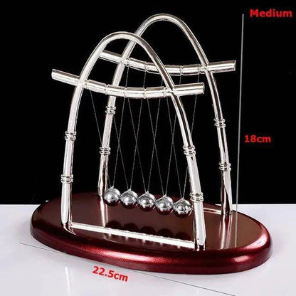 Newton's Pendulum Toy: Perpetual Motion Fun & Educational Entertainment - Home Kartz