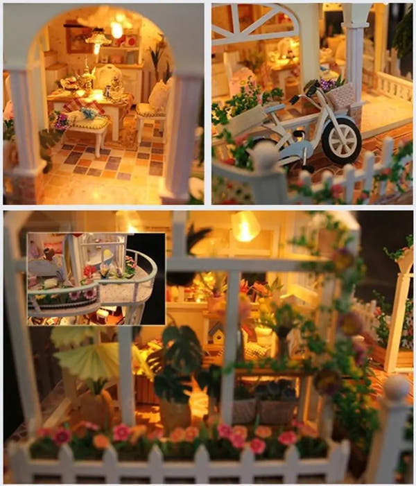 Build Your Own Dream Home - Spark Creativity & Patience with This DIY Wooden Kit!