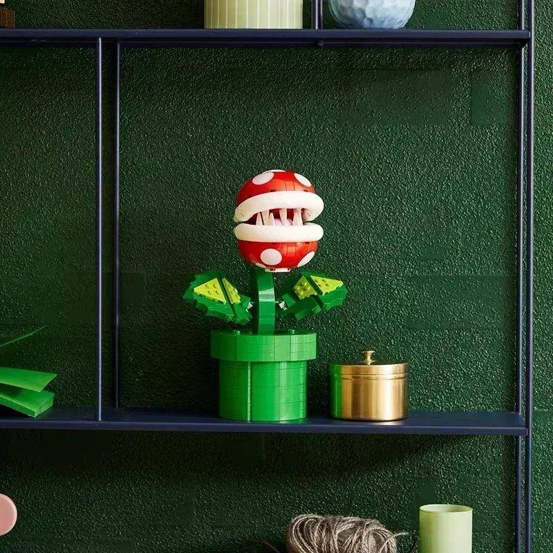 Explore Creative Construction with the Piranha Plant Set Building Blocks Game - Home Kartz