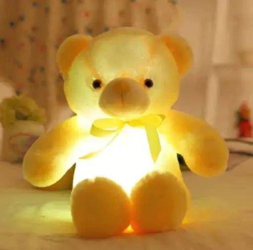 Experience Enchantment with Plush Toy Glowing Bear - Home Kartz