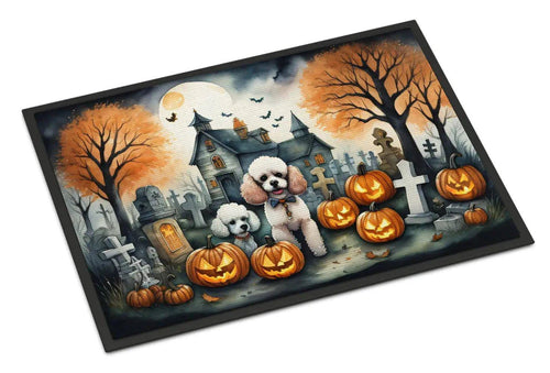 Poodle Halloween Doormat – Stylish & Durable, Perfect for Indoor & Outdoor Decor - Home Kartz