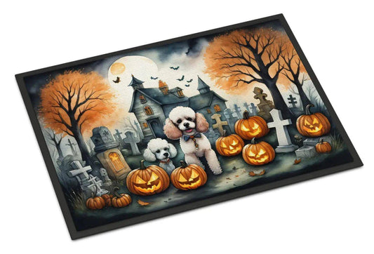 Poodle Halloween Doormat – Stylish & Durable, Perfect for Indoor & Outdoor Decor - Home Kartz