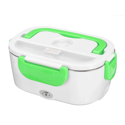 Enjoy Hot Meals Anywhere with the Portable Double Layer Electric Heating Lunch Box - Home Kartz