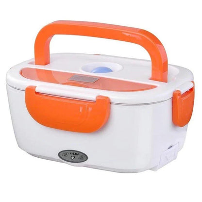 Enjoy Hot Meals Anywhere with the Portable Double Layer Electric Heating Lunch Box - Home Kartz