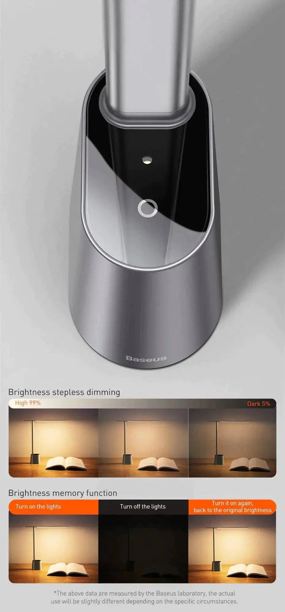Portable Folding Smart Lamp – Rechargeable, Versatile, and Perfect for Every Space - Home Kartz