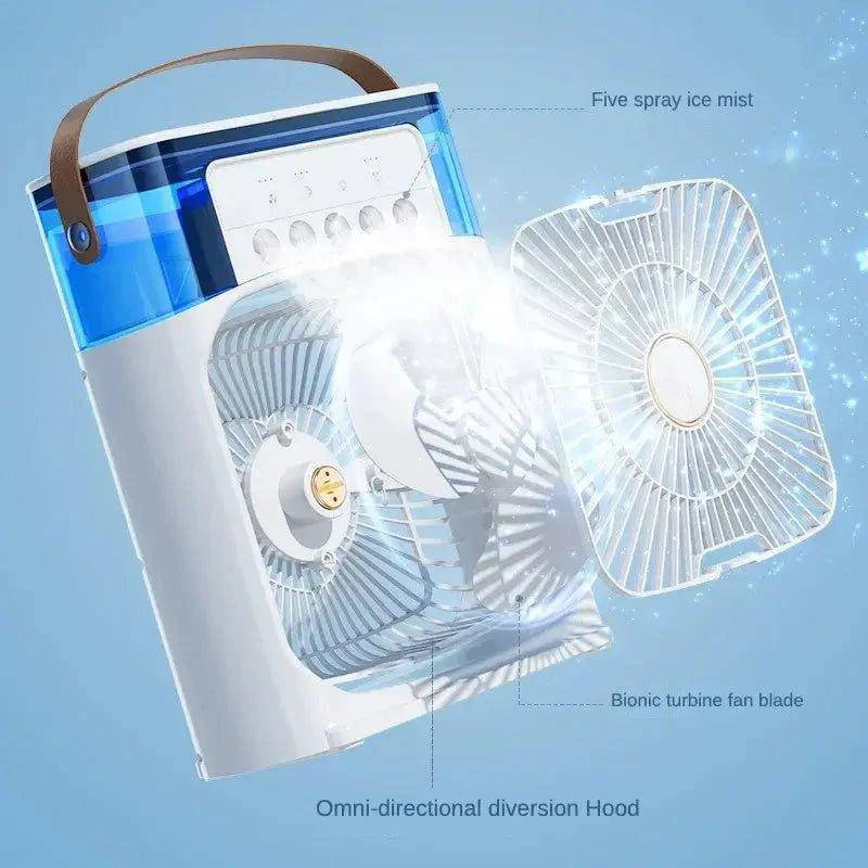 Stay Cool and Productive with the Portable Humidifier Fan Air Conditioner | Perfect for Offices and Workspaces - Home Kartz