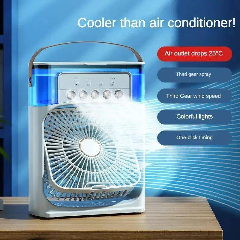 Stay Cool and Productive with the Portable Humidifier Fan Air Conditioner | Perfect for Offices and Workspaces - Home Kartz