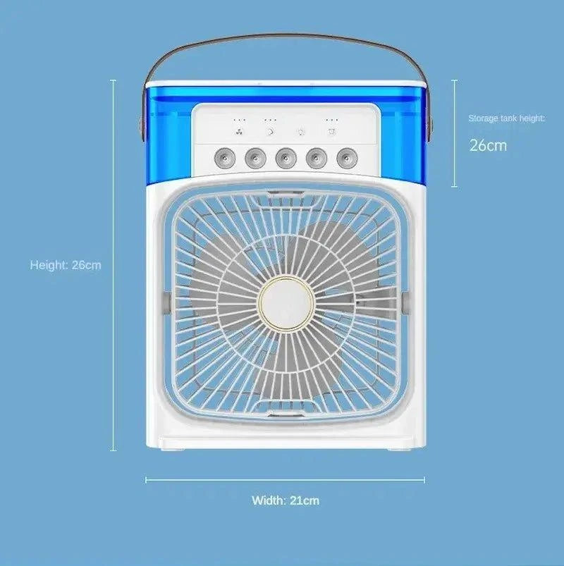 Stay Cool and Productive with the Portable Humidifier Fan Air Conditioner | Perfect for Offices and Workspaces - Home Kartz