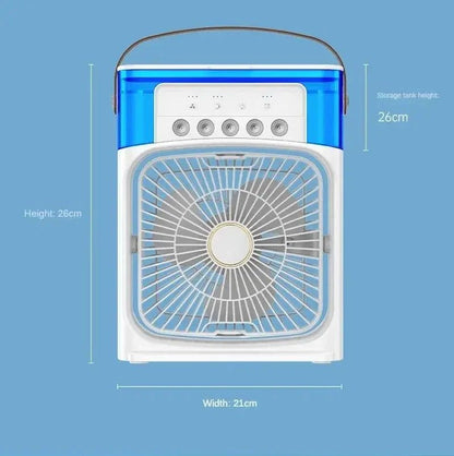 Stay Cool and Productive with the Portable Humidifier Fan Air Conditioner | Perfect for Offices and Workspaces - Home Kartz