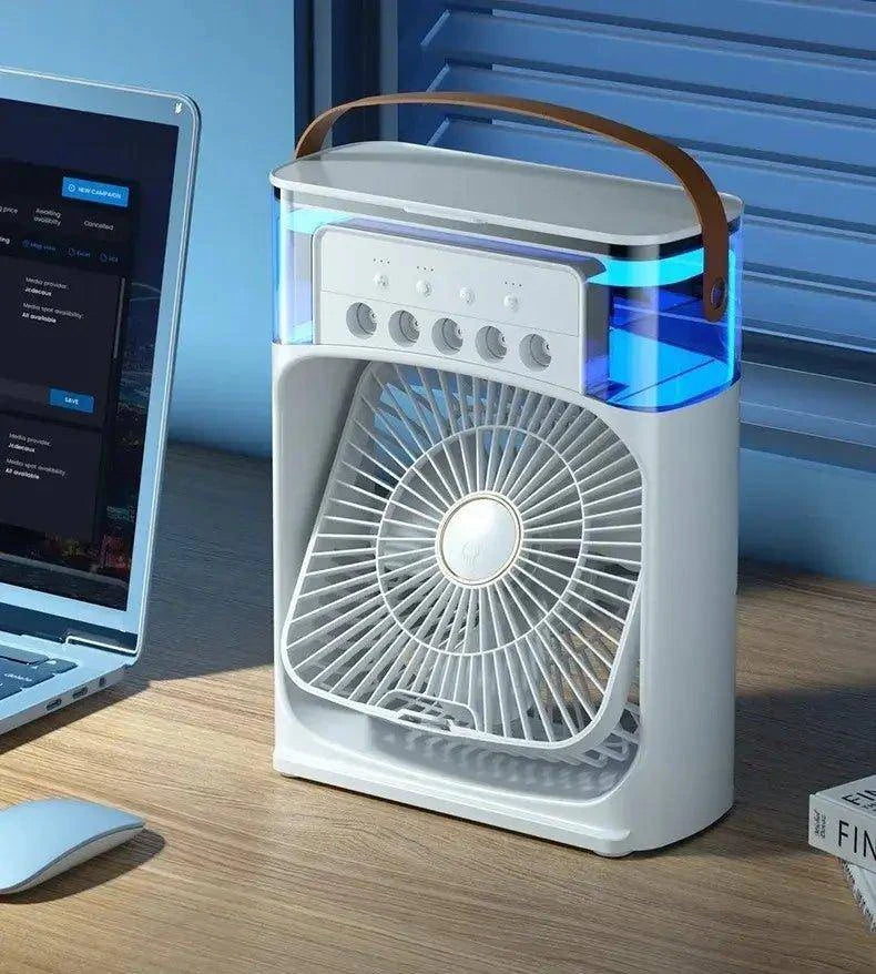 Stay Cool and Productive with the Portable Humidifier Fan Air Conditioner | Perfect for Offices and Workspaces - Home Kartz