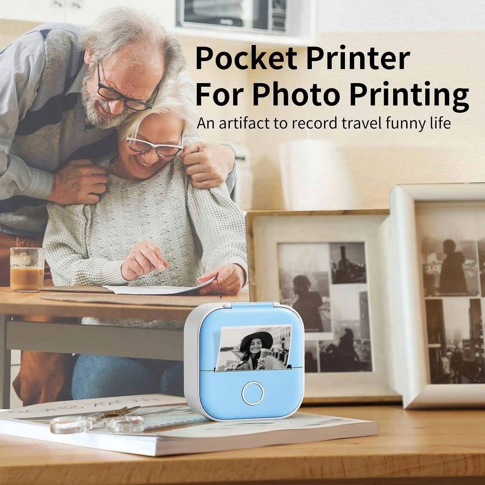 Portable Mini Thermal Label Printer: Your Compact Solution for Efficient Learning and Creativity - Home Kartz