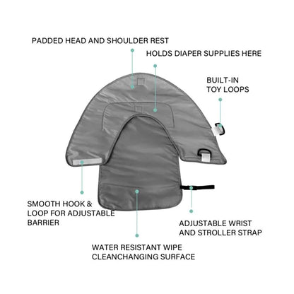 Portable Outdoor Waterproof Diaper Changing Pad | Ultimate Convenience for Busy Parents - Home Kartz